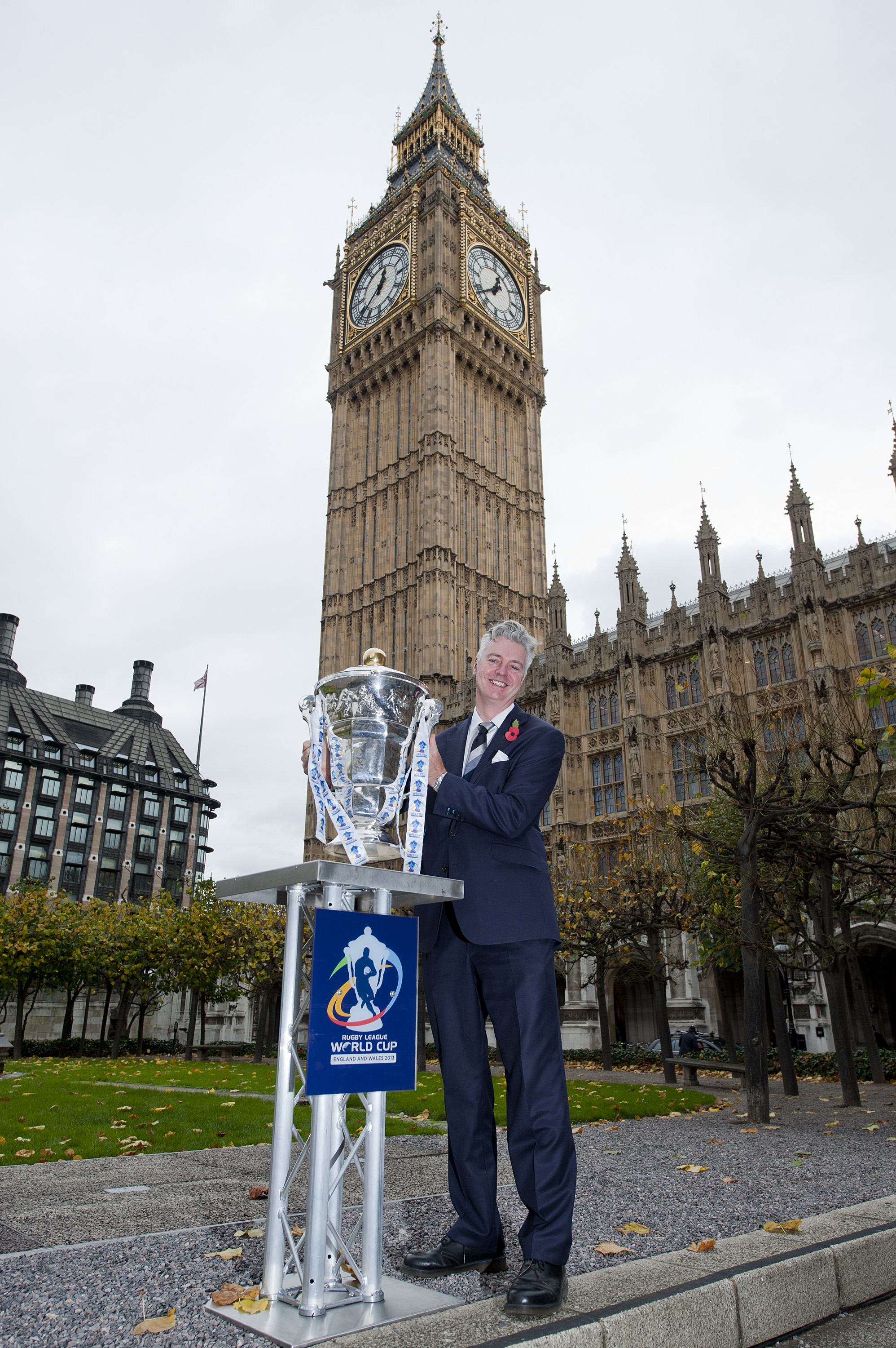 Rugby League World Cup visits Parliament