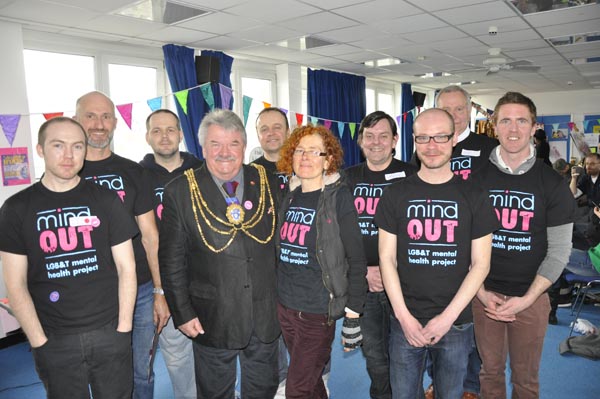 Mayor visits MindOut Wellbeing Day
