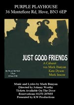 ‘Just Good Friends’ at Purple Playhouse in Hove