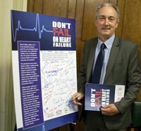 Hove MP joins heart disease campaign
