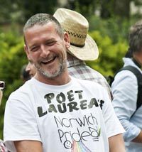 Vince Laws takes on Norwich Pride