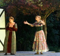 MERRY WIVES OF WINDSOR: Highdown Gardens, Worthing: Review