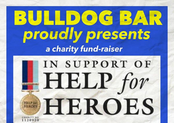 Bulldog benefit Helps The Heroes