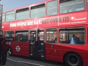 Stonewall bus campaign hits the streets