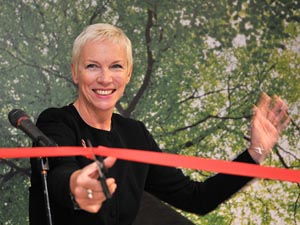 Annie Lennox opens new centre for HIV and sexual health