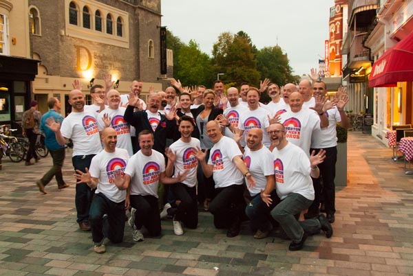 Claire Sweeney guest stars with Brighton Gay Men’s Chorus tonight at the Dome