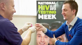 Gay former soldier joins the fight against undiagnosed HIV, at launch of National HIV Testing Week