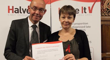 Brighton Pavilion MP takes HIV test in support of campaign for early testing