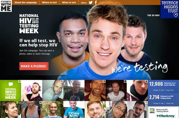 Gay men urged to support ‘National HIV Testing Week’