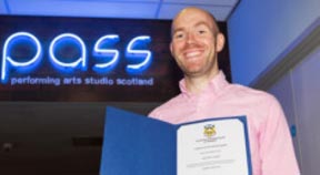 Scottish College lecturer honoured for work in LGBT education
