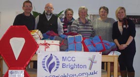 Metropolitan Community Church donate towels to Sussex Beacon