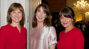 TV personalities support medical charity at Number 10 reception
