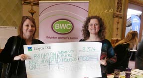 Fundraiser for Brighton Women’s Centre raises £900