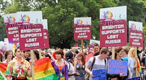 Volunteers needed to carry placards on Brighton Pride parade