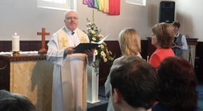First same-sex marriage in UK church