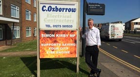 Kemptown MP Kirby appeals to Fire Authority