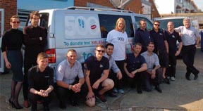 500 miles 4 smiles: Local business supports epic fundraising walk