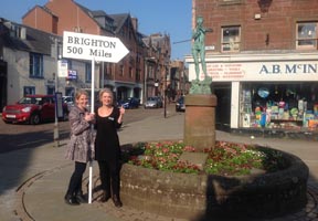 500 miles 4 smiles: Local hygienist treads in J.M. Barrie’s footsteps