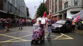 Oldest Gay in the Village on London Community Parade