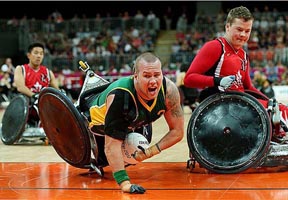 Wheelchair rugby is to make its first appearance at this year’s TAKEPART sport festival