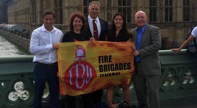‘Save Our Fire Service’ campaign taken to Westminster