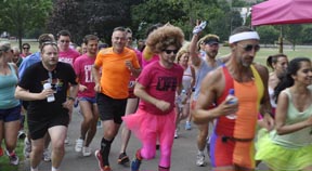 Fun runners raise money for local LGBT/HIV organisations