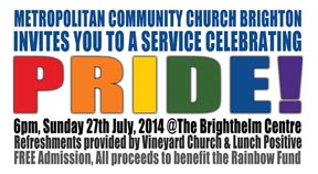 MCC to celebrate Brighton Pride