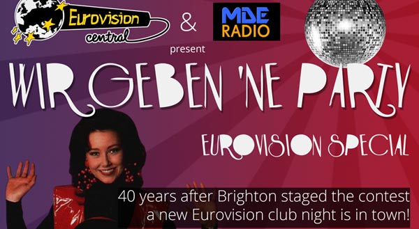 ‘Wir Geben ‘ne Party’ – Eurovision club night tomorrow