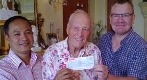 ‘Oldest Gay in The Village’ announces his fundraising totals over Pride