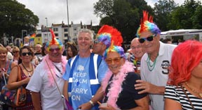 Local politicians send good wishes for Pride