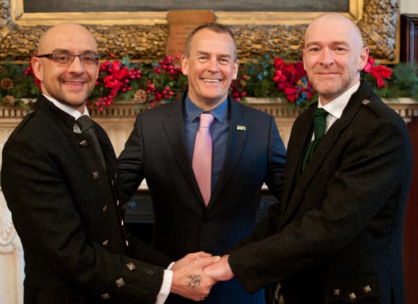 Scotland celebrates first same-sex weddings