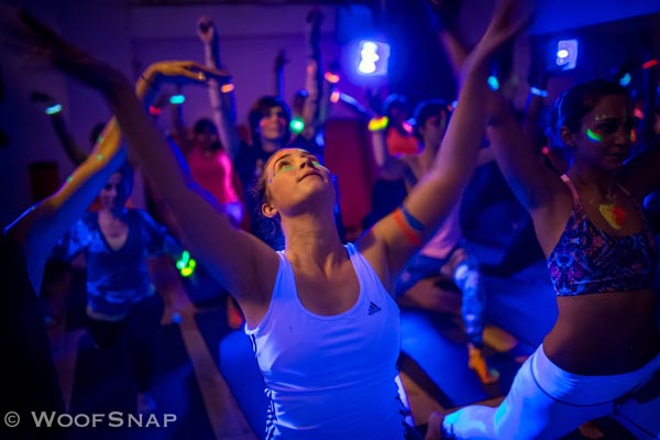 Unwind at the Yoga Rave this weekend – but bring your own mat!