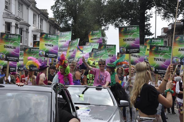 Brighton Pride will campaign again this year to highlight global LGBT communities