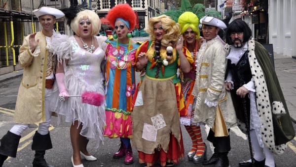 PICTURE DIARY: Panto cast bring traffic to a stop in central Brighton