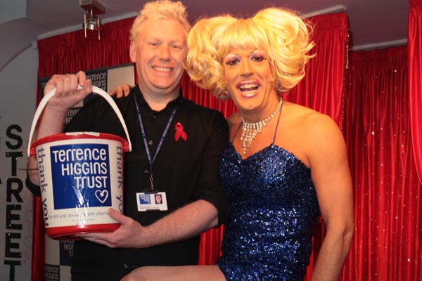 PICTURE DIARY: Charles Street World AIDS Day fundraiser for THT