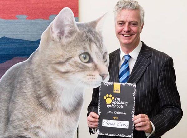 Brighton Kemptown MP “Speaks up for Cats” this Christmas
