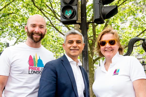 PRIDE IN LONDON: Diversity pedestrian traffic signals unveiled