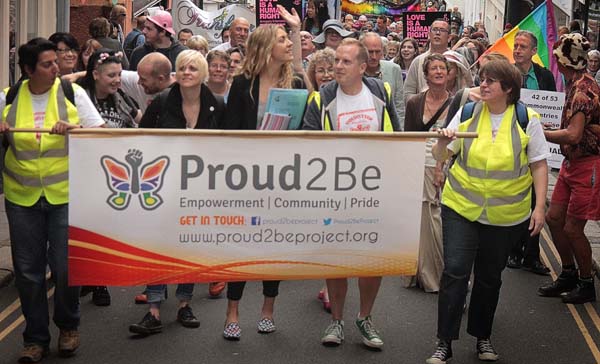 Ten-foot tall puppet to lead Totnes Pride Parade