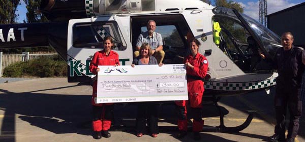 Arun Gay Society raise £600 for two charities