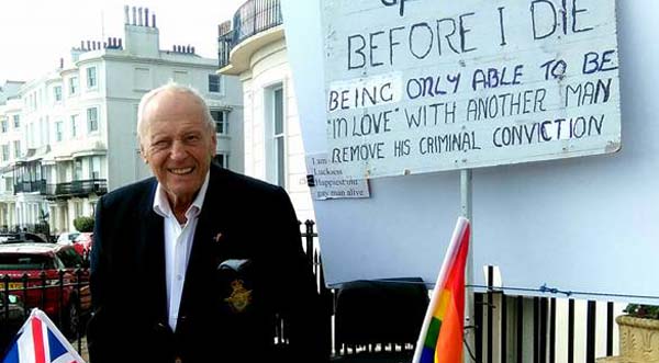 Oldest Gay in the Village fights on to get an apology from the Government