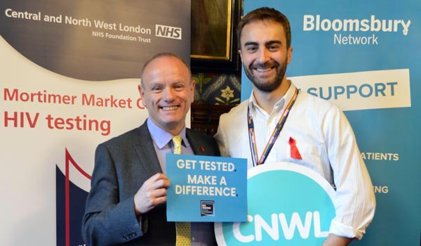 Westminster MPs highlight importance of HIV testing