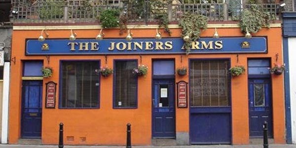 Campaigners protest two year closure of Joiners Arms today
