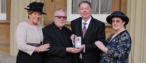 MBE for local LGBT Vicar