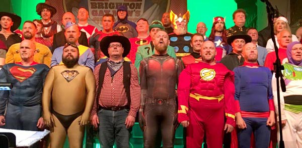 BRIGHTON FRINGE REVIEW: Brighton Gay Men’s Chorus: The Superhero Show