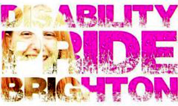 Disability Pride, comes to the centre of Brighton today