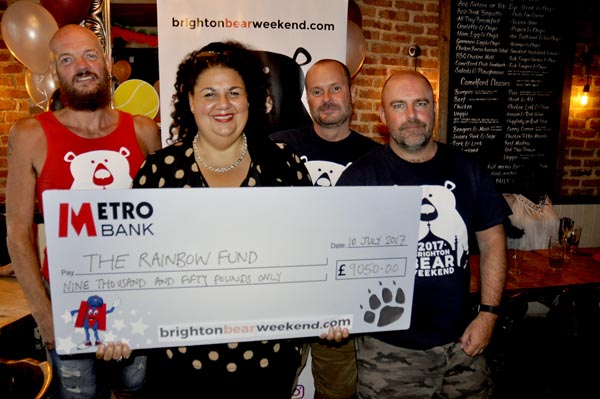 Brighton Bear Weekend raise £11,855 for good causes