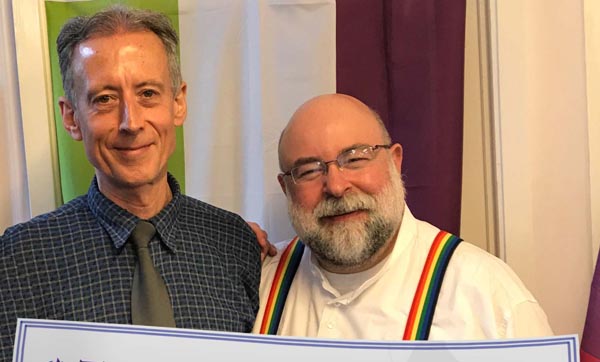 Village MCC members raise £300 for the Peter Tatchell Foundation
