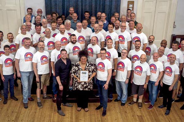 Gay Men’s Chorus raise over £1,000 for Rainbow Fund