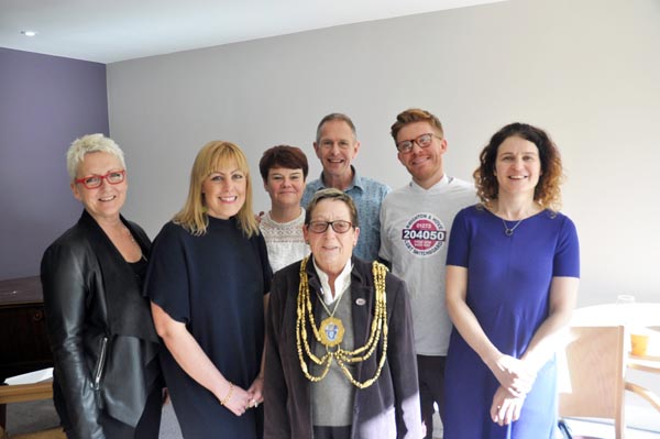 Mayor attends launch of Switchboard’s Rainbow Café