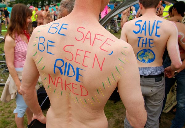 Brighton Naked Bike Ride to celebrate anniversary of women’s liberation